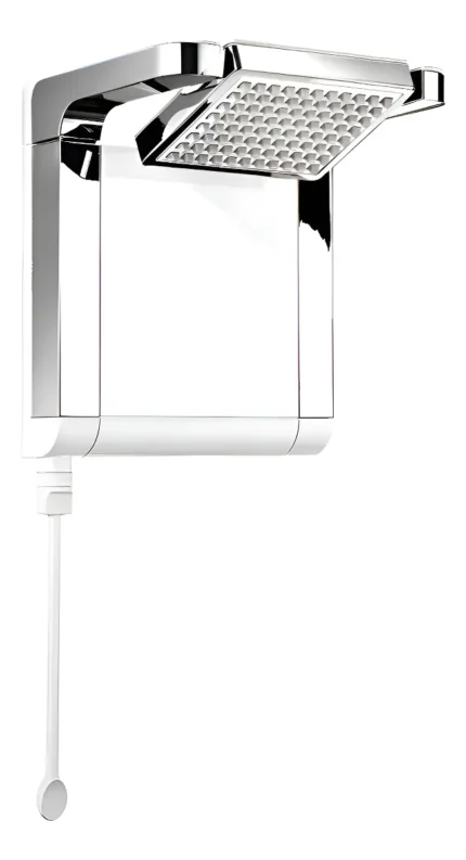 Chuveiro elétrico de parede Lorenzetti Acqua Ultra Star branco-cromado 7800W