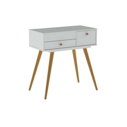 Penteadeira com Espelho Cristal Branca